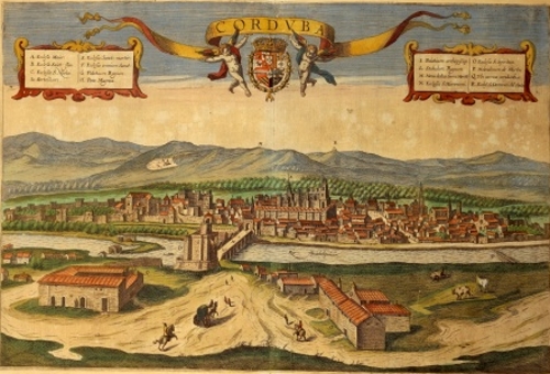Mapa de Córdoba, siglo XVI