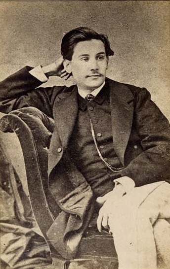 Galdós, circa 1863.