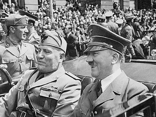 Hitler y Mussolini