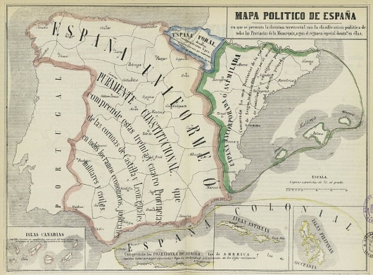 España en 1850