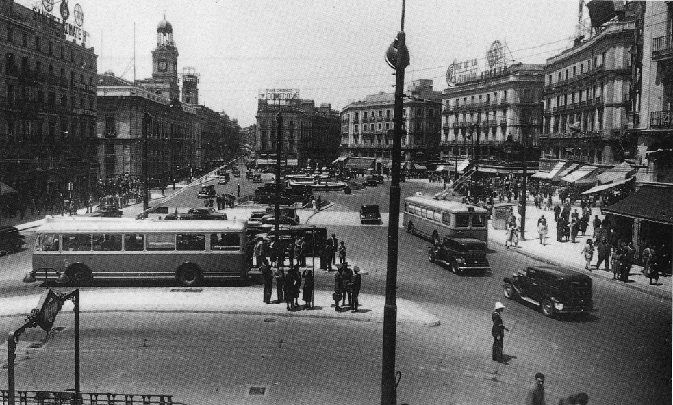 Puerta del Sol, cs. 1960.