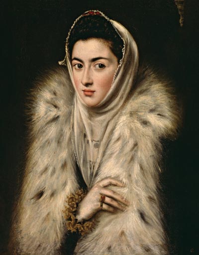 La dama del armiño (atribuida a El Greco)