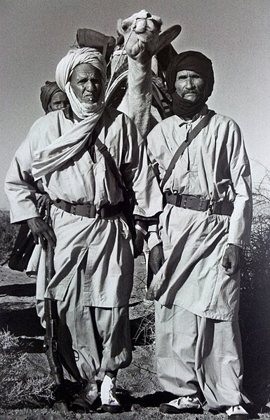 Combatientes del Frente Polisario, 1970.