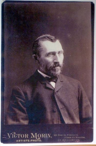 Posible fotografía de Van Gogh, c. 1891.