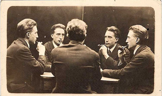 Retrato múltiple de Duchamp, 1917.