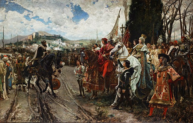 La rendición de Granada, de Francisco Pradilla