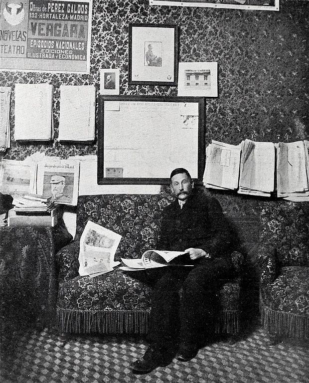 Galdós, por Franzen, 1901.