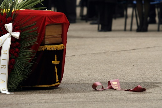 Funeral por el guardia civil Fernando Trapero, asesinado por ETA