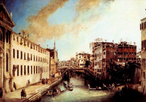Canaletto, Fondamenta dei Mendicanti