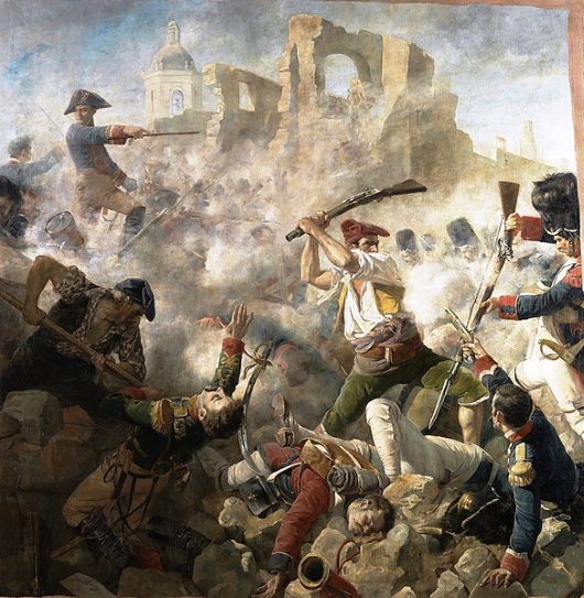 El sitio de Gerona de 1809, ocurrido durante la Guerra de la Independencia Española, de César Álvarez Dumont