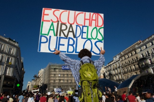 Protestas en la Puerta del Sol, junio de 2011