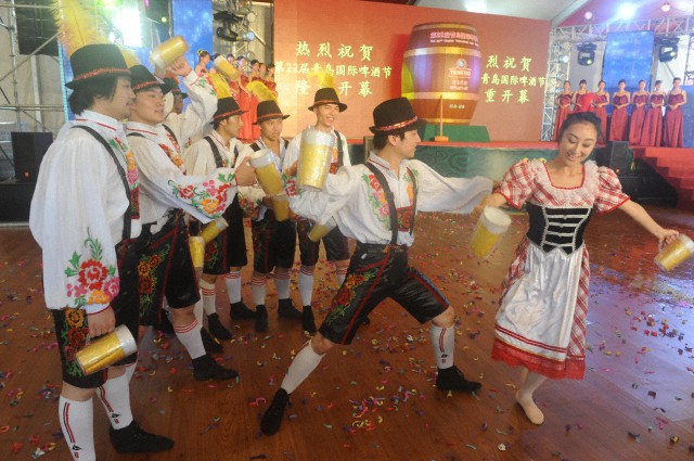 Festival Internacional de la Cerveza en Qingdao