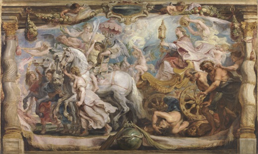 El triunfo de la Iglesia, de Rubens