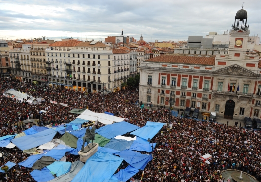 Protestas en la Puerta del Sol, mayo de 2011