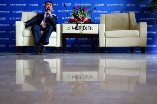 Wang Jianlin, presidente del grupo Wanda