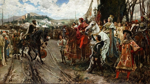 "La rendición de Granada", de Francisco Pradilla, 1882