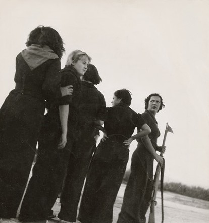 Milicianas en 1936, por Gerda Taro