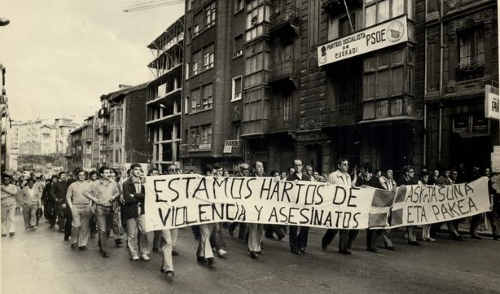 Portugalete, 28 de junio de 1978. Archivo Municipal de Bilbao