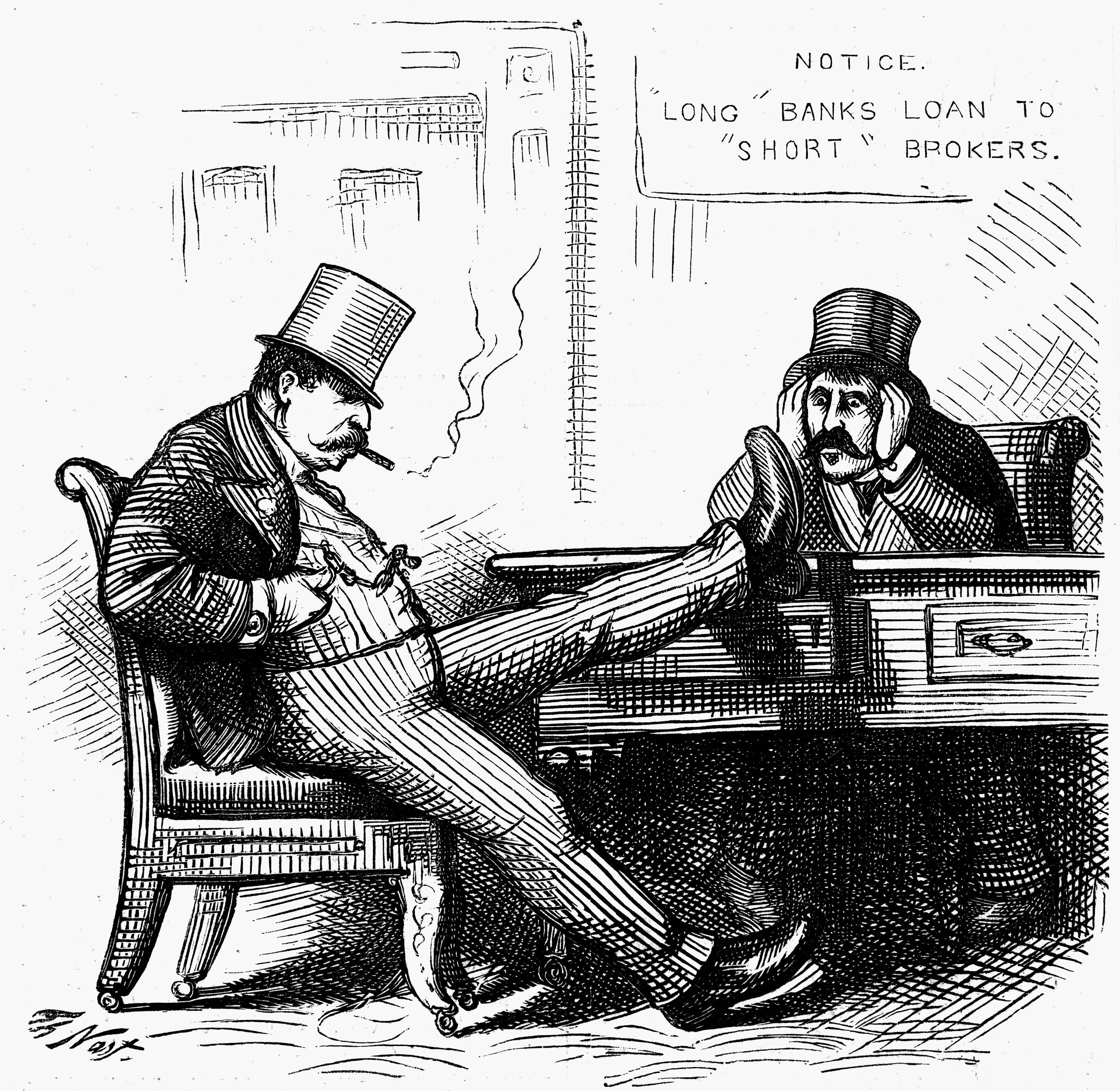 Black Friday cartoon, 1873: DESPUÉS DEL CRASH