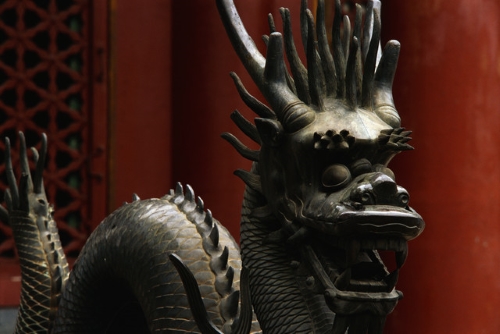 Escultura en el Palacio de Verano, Pekín