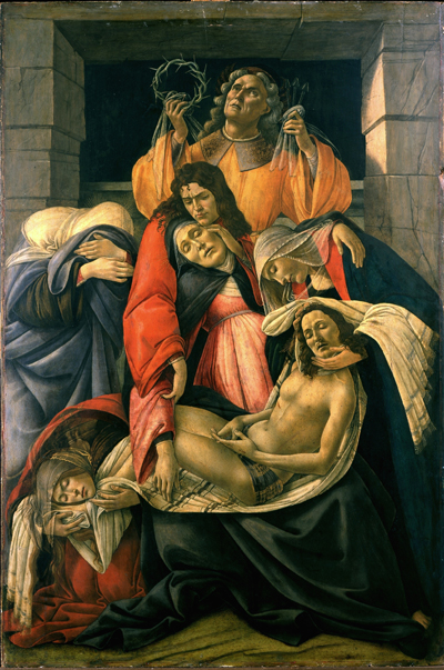 La Piedad, Sandro Botticelli, ca. 1495