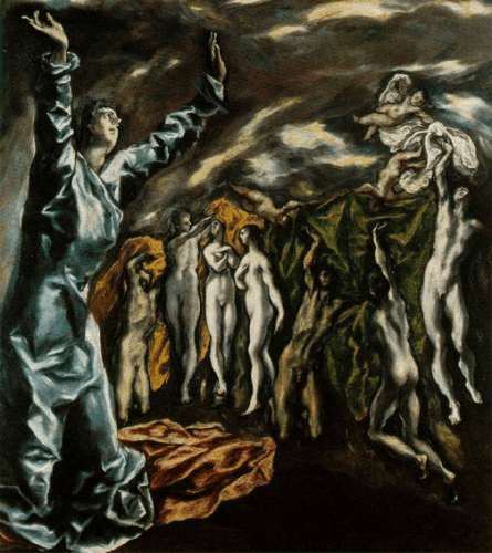 Visión del Apocalipsis, de El Greco