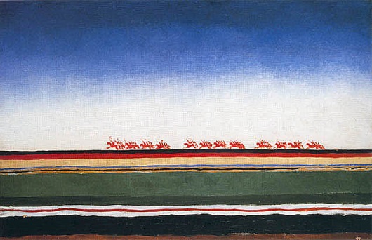 Caballería roja, de Kazimir Malevich (1932)