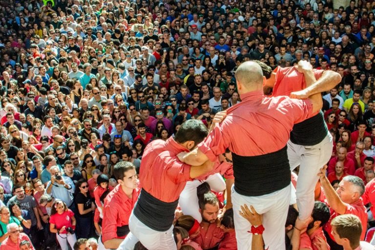 Colla castellera, 2019. Imagen: Saul Mercado