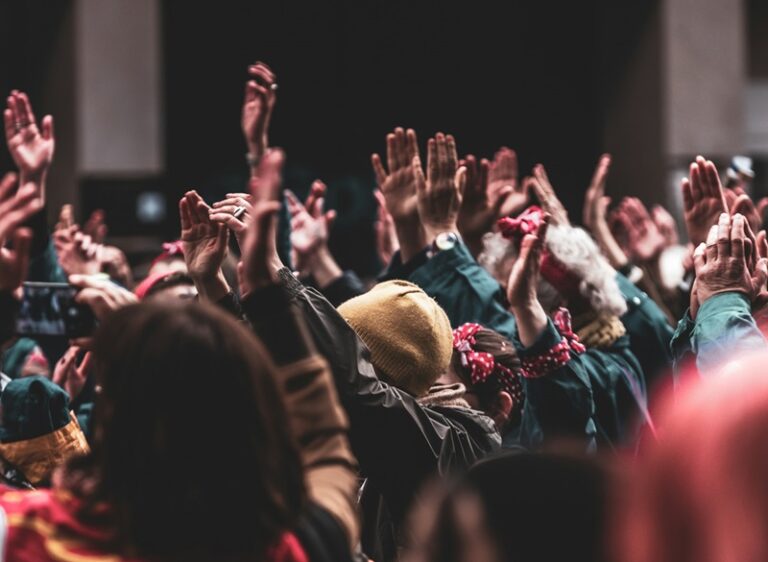 Manifestantes. Imagen de Siena Nisavic