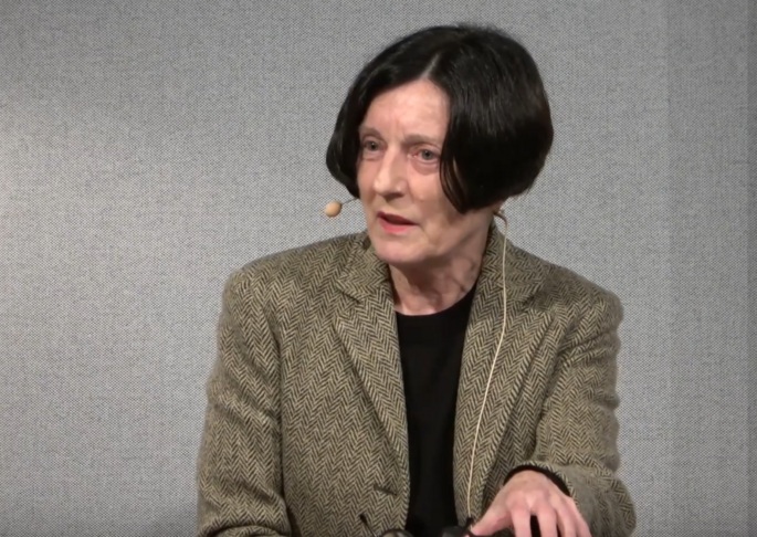 Herta Müller en el Deutsches Literaturarchiv Marbach en 2022. Imagen de Wikimedia