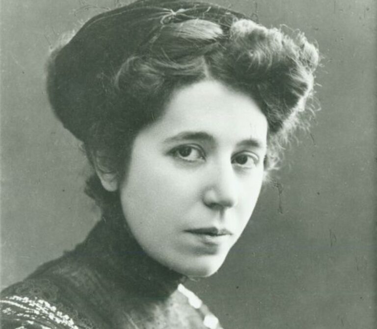 María Lejárraga a principios del siglo XX. Imagen del Archivo Manuel de Falla