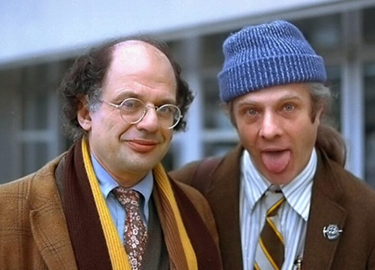 Allen Ginsberg y su pareja, Peter Orlowski, 1978. Wikimedia