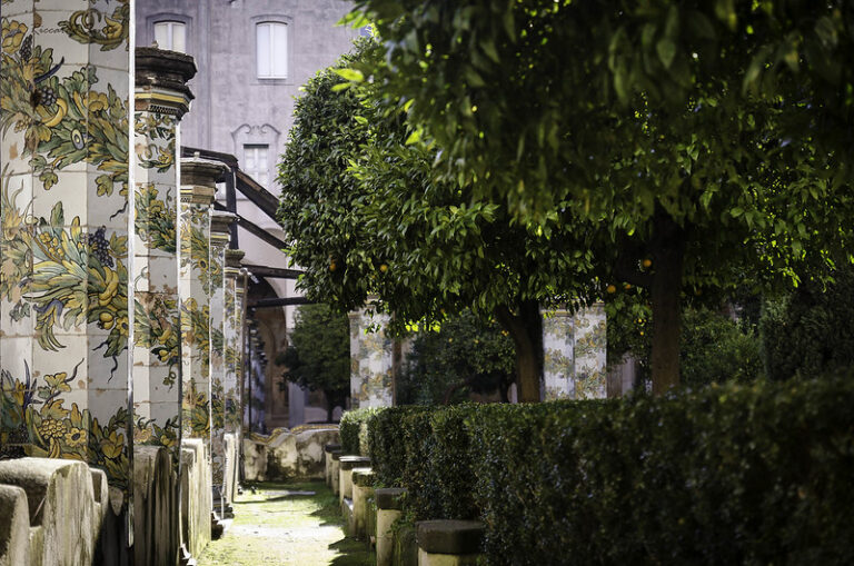 Monasterio Santa Chiara, Nápoles. Imagen de Riccardo Santi