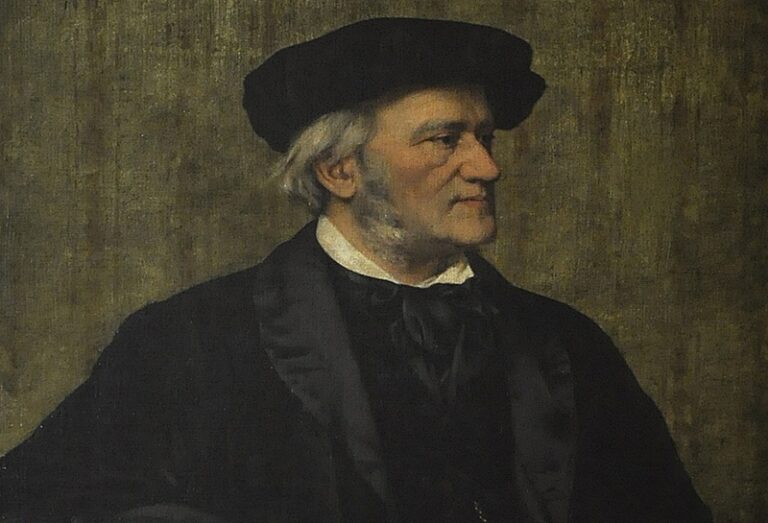 Retrato de Richard Wagner. Giuseppe Tivoli, 1883. Wikimedia