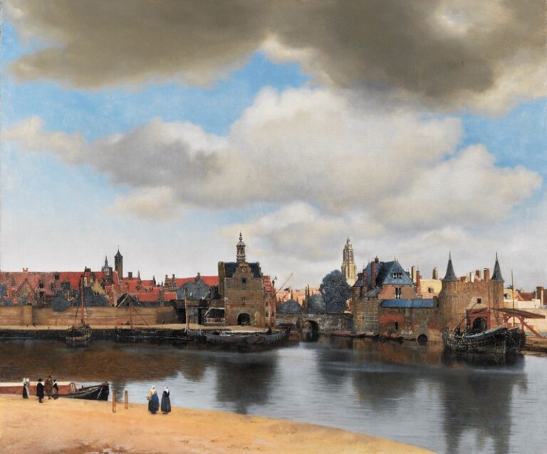 Vista de Delft. Johannes Vermeer, 1660