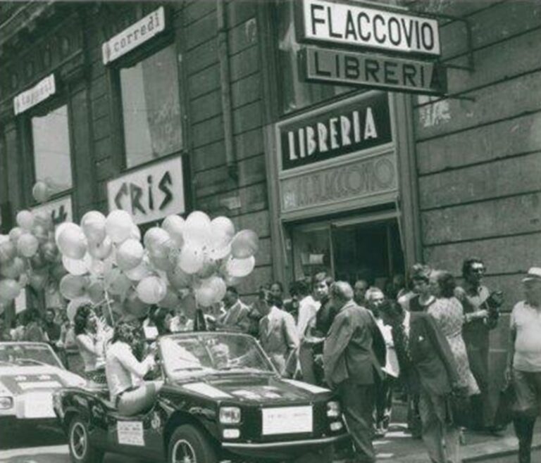 Librería Flaccovio, en Palermo (Italia), 1968. DP