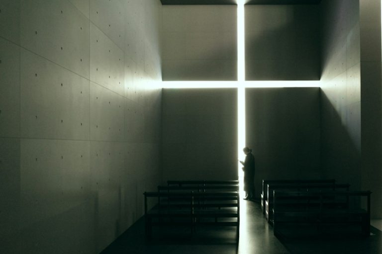 La Iglesia de la Luz, en Japón. Imagen de Chris Zhang