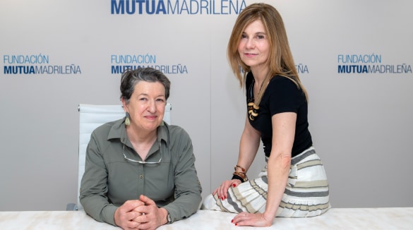 Escritora Laura Freixas en Conversaciones de Papel RdL y MutuaMadrilena