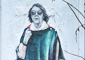 Pintada de Gisèle Pélicot por La Dame Quicolle, en Lille. Flickr/Velvet